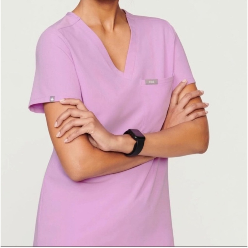 Figs Catarina Dusk scrub top